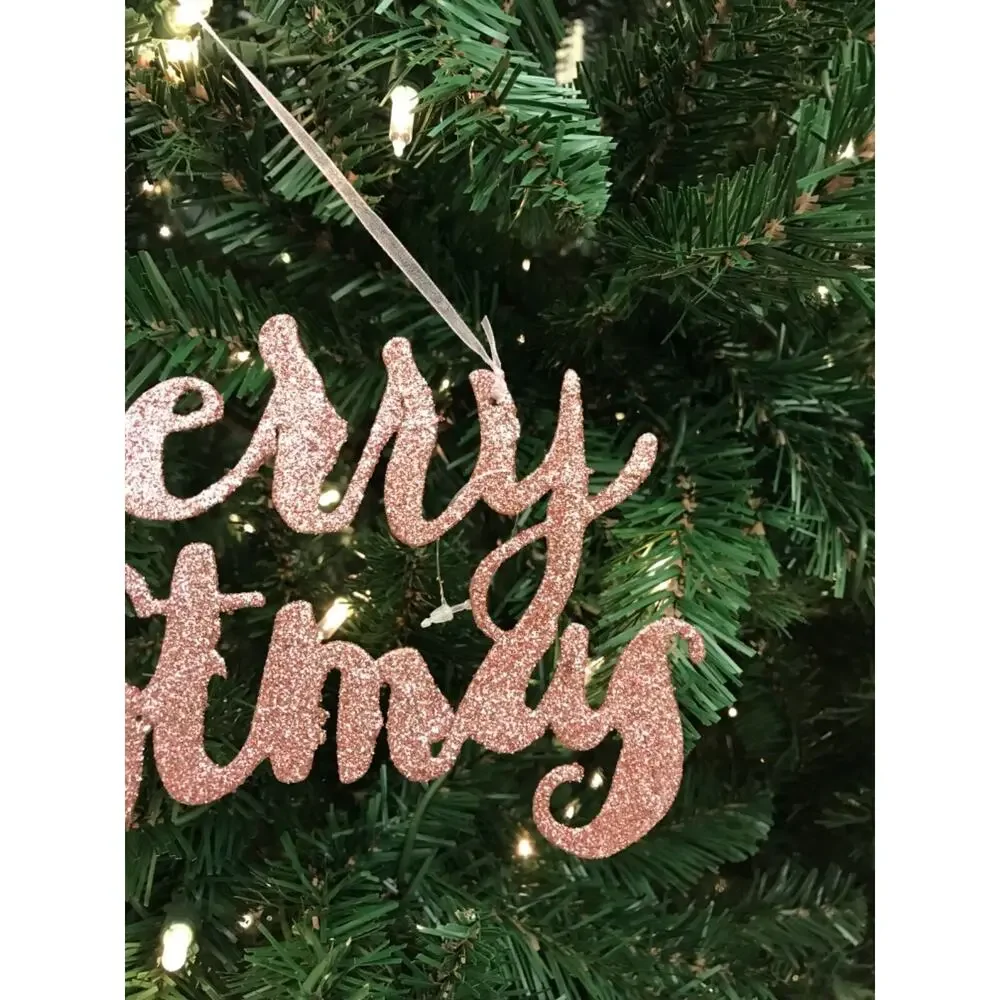 Christmas Shoppe oversized wreath